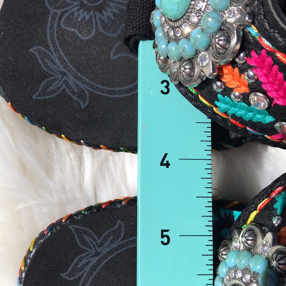 Embroidery High Heeled Montana West - Picture 9 of 12